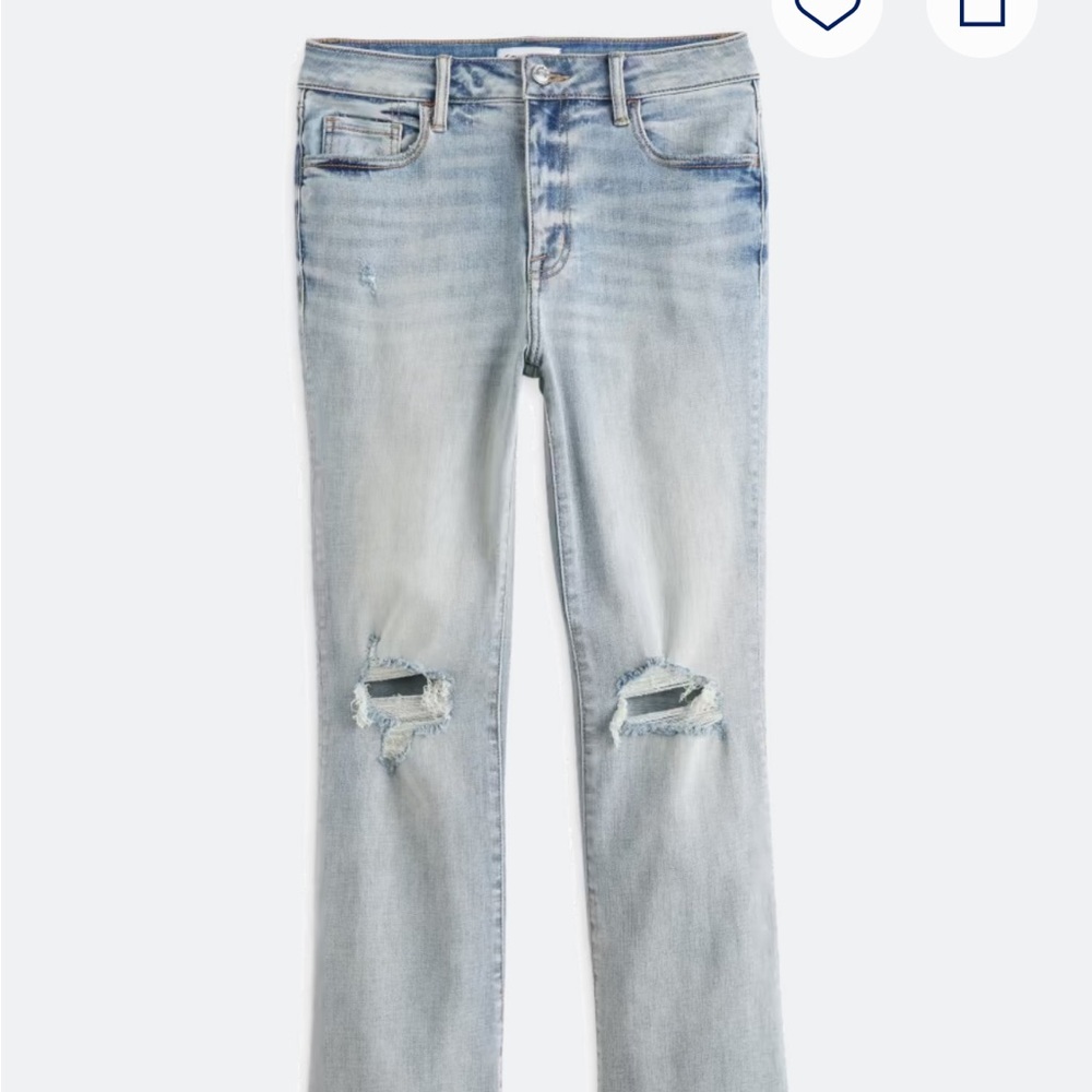 Women’s high rise cropped jeans